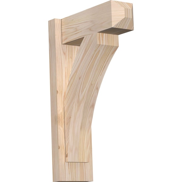 Ekena Millwork Thorton Craftsman Smooth Outlooker, Douglas Fir, 5 1/2"W x 14"D x 22"H OUT06X14X22THR04SDF - main